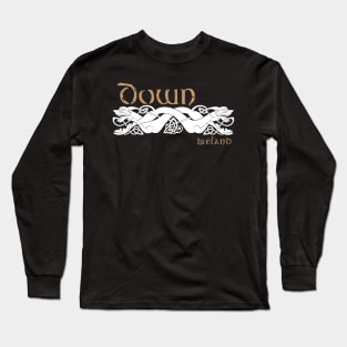 Down, Celtic Design, Ireland Long Sleeve T-Shirt